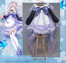 Load image into Gallery viewer, LAST BATCH UWOWO Kokomi Cosplay Maid Dress Genshin Impact Cosplay Maid Halloween Costume Artist's Exclusive Cosplay Women Outift