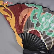 Load image into Gallery viewer, UWOWO Ting Yun Cosplay Fan Prop Honkai Star Rail Tingyun Cosplay Prop Fan Cosplay Accessory