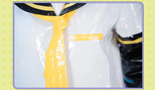 Load image into Gallery viewer, IN STOCK UWOWO Collab Series: Kagaminee Rin/Len Cosplay with Ears Cosplay Top Shorts Costumes Cosplay Outfit