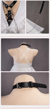 Load image into Gallery viewer, IN STOCK UWOWO Anime Mikku Cosplay Costume White Dress Full Set Mikku Chan Halloween Costumes White Dress Outfit