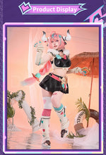Load image into Gallery viewer, Varesa Cosplay Costume Game Genshin Impact DokiDoki-R Natlan Women Cute Animal Cosplay Varesa Halloween Tail Horns