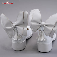 Load image into Gallery viewer, UWOWO Game LOL League of Legends Gwen Cosplay Shoes White Footwear