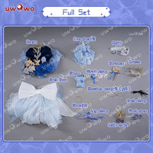 Load image into Gallery viewer, LAST BATCH UWOWO Genshin Impact Fanart Focalors Lily of the Valley Balll Gownn Dress Cosplay Costume