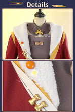 Load image into Gallery viewer, UWOWO Xiangling Cosplay Collab Series: Game Genshin Impact XiangLing New Year's Cheer outfit Lantern Rite Cosplay Costume Bag