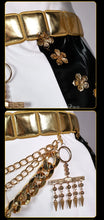 Load image into Gallery viewer, UWOWO Rumi Cosplay Collab Series: Kpop Huntrix Rumi GOLDEN Performance Black Suit Cosplay Costume XS-3XL Halloween Costume