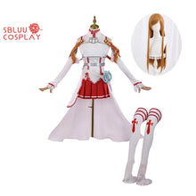 Load image into Gallery viewer, SBluuCosplay Yuuki Asuna Cosplay Costume Anime Sword Art Online Cosplay SAO Yuki Asuna Cosplay Halloween Outfit
