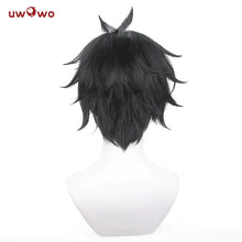Load image into Gallery viewer, IN STOCK UWOWO Honkai Star Rail: Dan Heng Cosplay Wig Black Short Hair