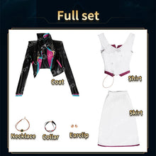 Load image into Gallery viewer, UWOWO Jinx Cosplay Collab Series:Game LOL Arcane S2 Powder/Jinx Cosplay Costume Alternative Universe Party Dance Dress Halloween