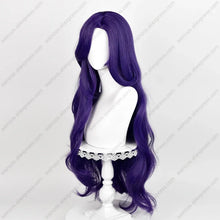 Load image into Gallery viewer, Rarity Cosplay Wig 90cm Long Dark Purple Curly Wigs Heat Resistant Synthetic Hair