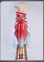 Load image into Gallery viewer, IN STOCK UWOWO Jinhsi Cosplay Game Wuthering Waves Jinhsi Peach Blossom Cosplay Costume Dress Halloween Costume
