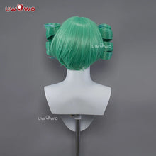 Load image into Gallery viewer, UWOWO League of Legends/LOL: Gwen Prestige Crystal Rose Wildd Rift WR ASU Cosplay Wig High Quality Light Green Hair