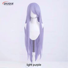Load image into Gallery viewer, 73 Colors 100cm Long Straight Cosplay Wig Anime Compatible Universal Omopinenet Heat Resistant Synthetic Hair Wigs + Wig Cap