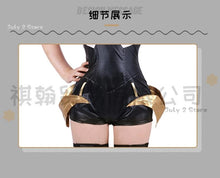 Load image into Gallery viewer, Game LOL Spirit Blossom Ahri Cosplay KDA Tight Costume Sexy Girls Anime Dress Jumpsuits Party Halloween Suits Wig Ears Fullset