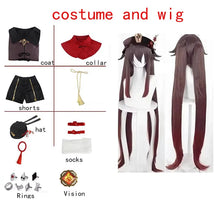 Load image into Gallery viewer, Hutao Cosplay Femme Halloween Costume Anime Clothes For Women Disfraz Mujer Adulta For Adults Ropa Para Hu Tao outfits