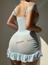 Load image into Gallery viewer, Sexy Bra Set And Panties Underwear Women Sexy Lingerie Nightdress Sexy Lace Sleepwear Dresses V Neck Sleepwear Dresses