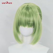 Load image into Gallery viewer, UWOWO C.C. Wig Anime Codee Geasss: C.C. Purple Cheongsam Cosplay Wig Green Hair Halloween Cos