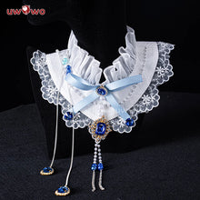 Load image into Gallery viewer, LAST BATCH UWOWO Genshin Impact Cosplay Fanart Furina Focalors White Angel Lolita Dress Cosplay Costume Halloween Cos