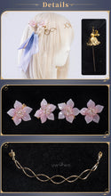 Load image into Gallery viewer, IN STOCK UWOWO Jinhsi Cosplay Game Wuthering Waves Jinhsi Peach Blossom Cosplay Costume Dress Halloween Costume