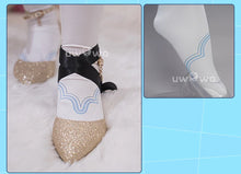 Load image into Gallery viewer, LAST BATCH UWOWO Genshin Impact Traveler Lumine Cosplay Costume Douji Bunny Suit Canon Aether&Lumine Cos Outfit Halloween Cos