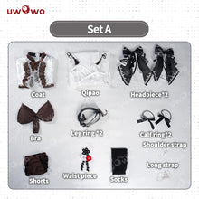 Load image into Gallery viewer, PRE SALE UWOWO Game Azurr Lanee Formidable Still Illustration Ver. Cheongsam Boudoir Cosplay Costume Halloween Costume