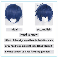 Load image into Gallery viewer, Miku Rabbit Hole Cosplay Wig Black Patent Leather Bunny Girl Sexy Cute Halloween Cosplay Costumes Headdresses Clothes Bows G # 1