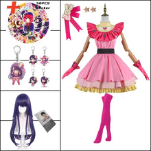 Load image into Gallery viewer, Anime OSHI NO KO Ai Hoshino Cosplay Costume Dress Lolita Skirt Pink Uniform Halloween Carnival Party Clothes
