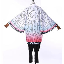 Load image into Gallery viewer, Women Girls Kochou Kanae Cosplay Costume Demon-Slayer ForAdult Anime Kimetsu-No-Yaiba Shinobu Kochou Halloween Clothes