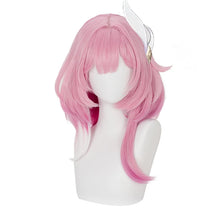 Load image into Gallery viewer, UWOWO Cyrene Wig Game Honkai Star Rail Cyrene Cosplay Wig Short Pink Hair Halloween Wig