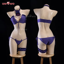 Load image into Gallery viewer, IN STOCK UWOWO Azur Lanee Cosplay Cheshire Swimsuit Summer Cosplay Costume Game Costume Halloween Costume