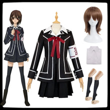 Load image into Gallery viewer, Kuran Yuki Cosplay Anime Vampire Knight Costume Wig Socks Kurosu Yuki School Uniform JK Sailor Dress Suit