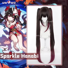 Load image into Gallery viewer, LAST BATCH UWOWO Sparkle Cosplay Game Honkai Star Rail Sparkle Maid Cosplay Costume with Bow Headwear Halloween Costume