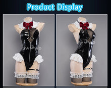 Load image into Gallery viewer, IN STOCK UWOWO Marie Roses Cosplay Summer Swimsuits Black Bodysuit Cosplay Halloween Costume Carnival Outfit