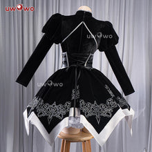 Load image into Gallery viewer, IN STOCK UWOWO A2 Cosplay NieRR:Automata A2 YoRHa: Pearl Harbor Descent Record Cosplay Costume Woman Dress Halloween Costume