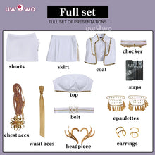 Load image into Gallery viewer, UWOWO Mira Cosplay Collab Series: Kpop Huntrix Mira White Performance Cosplay Costume XS-3XL Halloween Costume