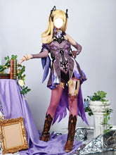 Load image into Gallery viewer, Anime Game Genshin Impact Fischl Cosplay Costume Purple Uniform Dress Dress Costume Halloween Carnival Party Carnival Set