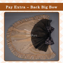 Load image into Gallery viewer, LAST BATCH UWOWO Exclusive Navia Cosplay Genshin Impact Fanart Navia Maid Cosplay Costume with Bow Maid Dress Halloween Costumes