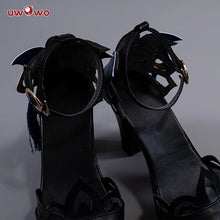 Load image into Gallery viewer, UWOWO Genshin Impact Keqing Cosplay Shoes New Skin Uniform Lantern Rite Outfit Ke Qing Formal Dress Game Halloween High-Heels