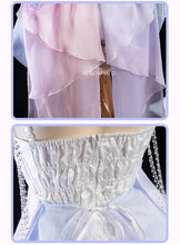 Load image into Gallery viewer, LAST BATCH UWOWO Exclusive Genshin Impact Fanart Kokomi Starlit Jellydream Formal Dress Cosplay Costume Bud Dress With Petticoat
