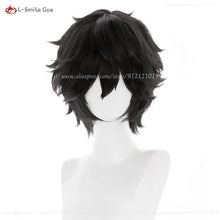Load image into Gallery viewer, P3RE Amamiya Ren Cosplay Wig Black Wigs P5 JOKER Anime Cosplay Wig For Kurusu Akira Heat Resistant Synthetic Hair Halloween