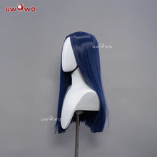 Load image into Gallery viewer, UWOWO League of Legends/LOL: Caitlyn Sheriff of Piltover Cosplay Wig High Quality Dark Blue Hair