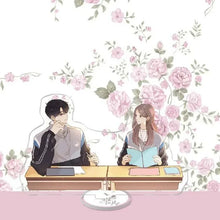 Load image into Gallery viewer, Chinese Drama The First Frost Bai Jingting Zhang Ruonan Photo Stand Figures Sang Yan Wen Yi Fan Model Plate Standing Up Desk