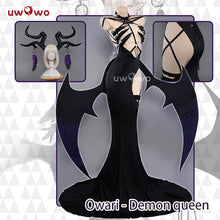 Load image into Gallery viewer, LAST BATCH UWOWO Game Azurr Lanee IJN Owari Cosplay Costume Black Dress Halloween Costume With Headwear