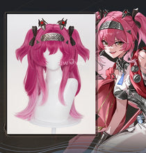 Load image into Gallery viewer, UWOWO Lupa Wig Game Wuthering Waves WuWa Lupa Cosplay Wig Long Hair Purple Pink Hair Halloween Wig