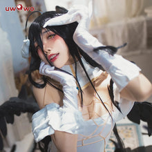 Load image into Gallery viewer, IN STOCK UWOWO Anime Albedo Cosplay Costume Halloween Christmas Costume Cos Women White Dress Albedoo Cosplay