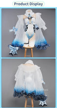 Load image into Gallery viewer, LAST BATCH UWOWO Genshin Impact Traveler Lumine Cosplay Costume Douji Bunny Suit Canon Aether&Lumine Cos Outfit Halloween Cos