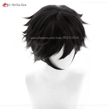 Load image into Gallery viewer, P3RE Amamiya Ren Cosplay Wig Black Wigs P5 JOKER Anime Cosplay Wig For Kurusu Akira Heat Resistant Synthetic Hair Halloween