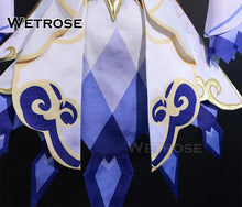 Load image into Gallery viewer, 【Wetrose】In Stock Ganyu SSR Cosplay Costume Genshin Impact Gan Yu Гань Юй Gamu Horn Head Gears Full Set Wig Shoes Halloween Xmas