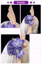 Load image into Gallery viewer, IN STOCK UWOWO Raiden Shogun Cosplay Game Genshin Impact Fanart Raiden Shogun Chinese Dress Qipao Cosplay Costume Halloween Cos