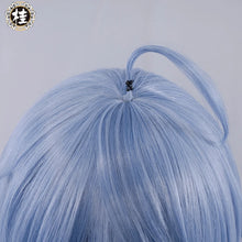 Load image into Gallery viewer, PRE-SALE UWOWO Game Genshin Impact Ganyu Cosplay Wig 80cm Long Blue Gradient Gan Yu Cosplay Hair Wigs Gan Yu Cosplay Hair
