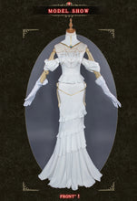 Load image into Gallery viewer, IN STOCK UWOWO Anime Albedo Cosplay Costume Halloween Christmas Costume Cos Women White Dress Albedoo Cosplay
